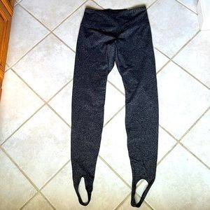 Grey high rise leggings